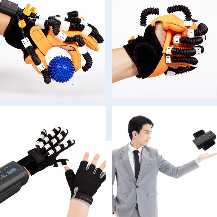 Effect of rehabilitation robot gloves combined with mirror image therapy on upper limb movement and hand function in hemiplegic patients with stroke