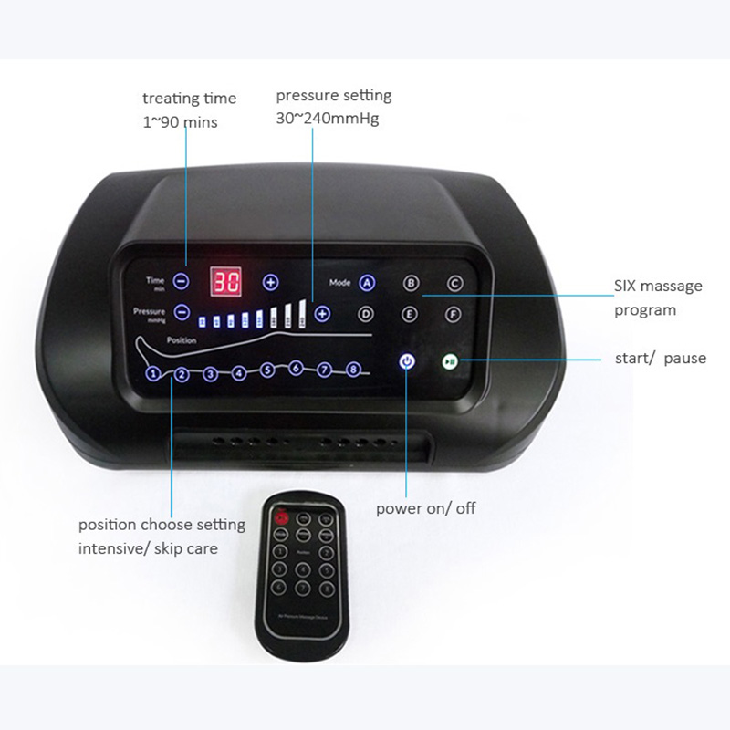 sequential compression massage device