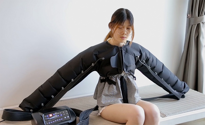8 chamber air compression massage jacket