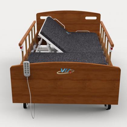 Electric patient bed for patient nursing