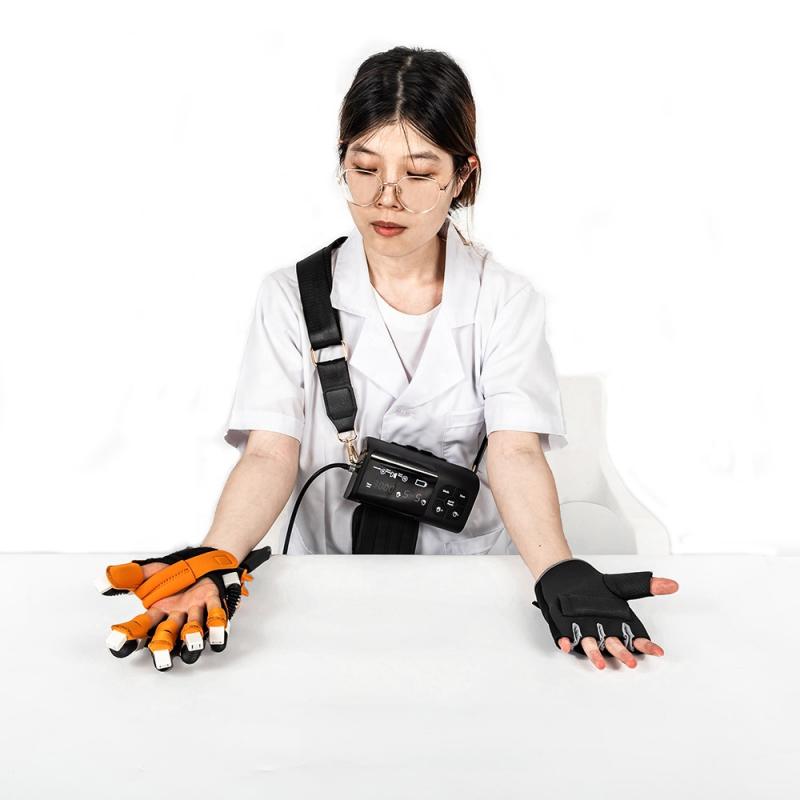 Rehabilitation robot gloves hand therapy machine